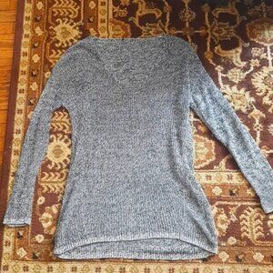 Linen silk blend sweater
